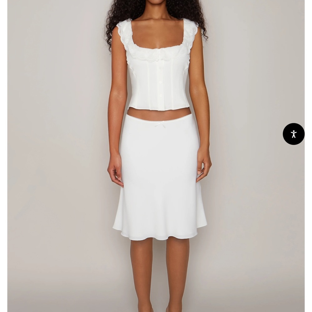 Danielle Guzio Paloma White Set